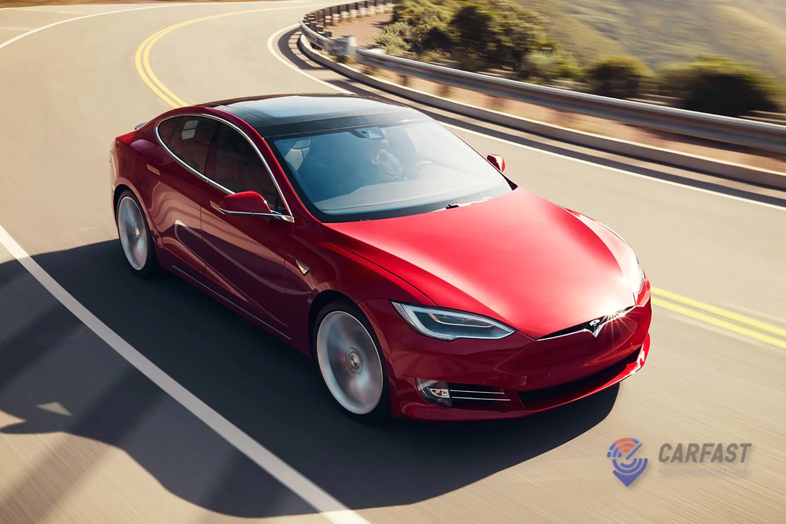 Tesla Model S 2018 года
