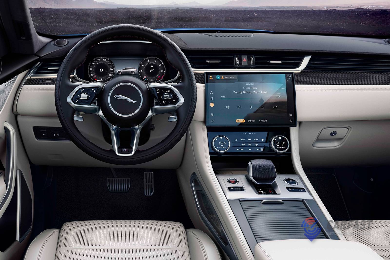Jaguar F-PACE 2021 года